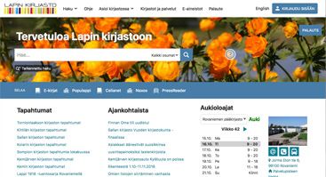 lapinkirjasto.finna.fi screenshot